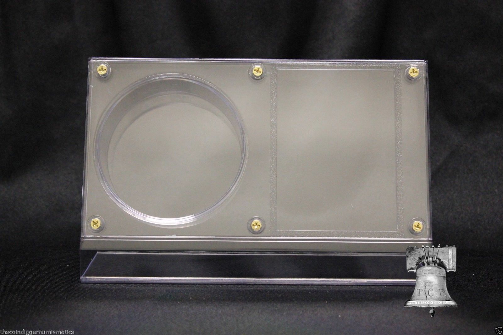 BCW Hockey Puck and Card Holder Display Crystal Clear Plastic Autograp –  The Coin Digger