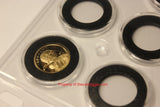 Encap Pages Coin Capsule Holder (2) & 40 Model H Capsules (26mm-32mm)