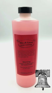 Nic A Lene Coin Cleaner for US Cent Nickel Magic Clean Acid Economy Bottle 16oz