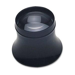 10x Plastic Eye Loupe 1" Focus High Quality Coin Currency Stamp Magnifier Lens