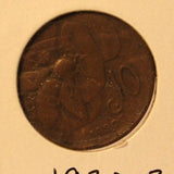 1920 R Italy 10 Centesimi Copper Coin and Holder  Thecoindigger World Coins