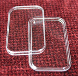 Velvet Display Steel Box Vertical Case & 1oz Silver Bar Holder Air-tite Capsule - The Coin Digger