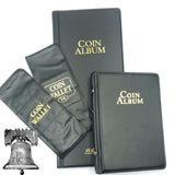 Whitman Coin Holder 2x2 Album 12 24 60 80 Pocket Wallet Storage Book of CHOICE