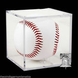 UV Protection BALLQUBE Grandstand  Autographed Baseball Display  Box Case - The Coin Digger