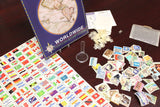 Whitman H.E.HARRIS & CO Explorer Worldwide Stamp Collection Starter Kit + Hinge - The Coin Digger