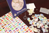 Whitman H.E.HARRIS & CO Explorer Worldwide Stamp Collection Starter Kit + Hinge