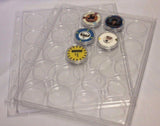 2 Lighthouse ENCAP Capsule 38/39mm Poker Chip Coin Holder Page 20 Pocket 38/39 - The Coin Digger