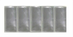 Vinyl Flip Sleeve 5oz Silver Copper Bar Ingot Holder Bars Single Pocket Case