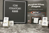 BCW Coin Collector PREMIUM Starter Kit Album Storage Page 200 ASSORTED 2x2 Flip - The Coin Digger