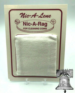 Nic A Rag Coin Cleaner Magic Clean All Type of Coins Medal Token Cleaning Cloth