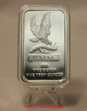 Air-tite Direct Fit Capsule Holder for 5oz Silver Bar Ingot Clear Acrylic Case