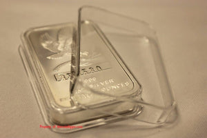 Air-tite Direct Fit Capsule Holder for 10oz Silver Bar Ingot Clear Acrylic Case