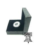 PB1 Black Box Coin Holder Display Storage Case + Model A 10-20mm Capsule