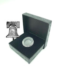 PB1 Black Box Coin Holder Display Storage Case + Model A 10-20mm Capsule