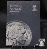 Whitman Album : Cent, Nickels, Dimes, Quarters, Eisenhower, Silver Large Dollars and More