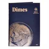 Whitman Album : Cent, Nickels, Dimes, Quarters, Eisenhower, Silver Large Dollars and More
