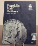 Whitman Album : Cent, Nickels, Dimes, Quarters, Eisenhower, Silver Large Dollars and More