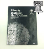 Whitman Album : Cent, Nickels, Dimes, Quarters, Eisenhower, Silver Large Dollars and More