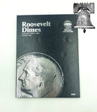 Whitman Album : Cent, Nickels, Dimes, Quarters, Eisenhower, Silver Large Dollars and More