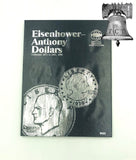 Whitman Album : Cent, Nickels, Dimes, Quarters, Eisenhower, Silver Large Dollars and More