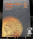 Whitman Album : Cent, Nickels, Dimes, Quarters, Eisenhower, Silver Large Dollars and More
