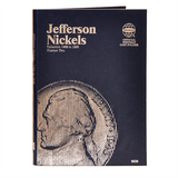 Whitman Album : Cent, Nickels, Dimes, Quarters, Eisenhower, Silver Large Dollars and More