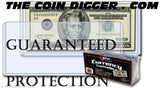 10 Rigid Currency Banknote Holder for Regular Dollar Bill Note Topload Case - The Coin Digger