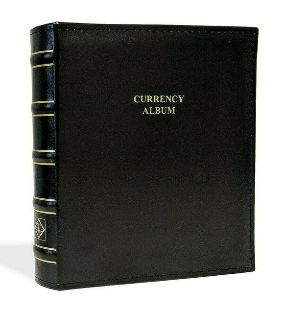 LARGE Currency Album Leather Design for Graded Banknote Holder Lighthouse Case