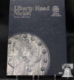 Whitman Album : Cent, Nickels, Dimes, Quarters, Eisenhower, Silver Large Dollars and More