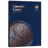 Whitman Album : Cent, Nickels, Dimes, Quarters, Eisenhower, Silver Large Dollars and More