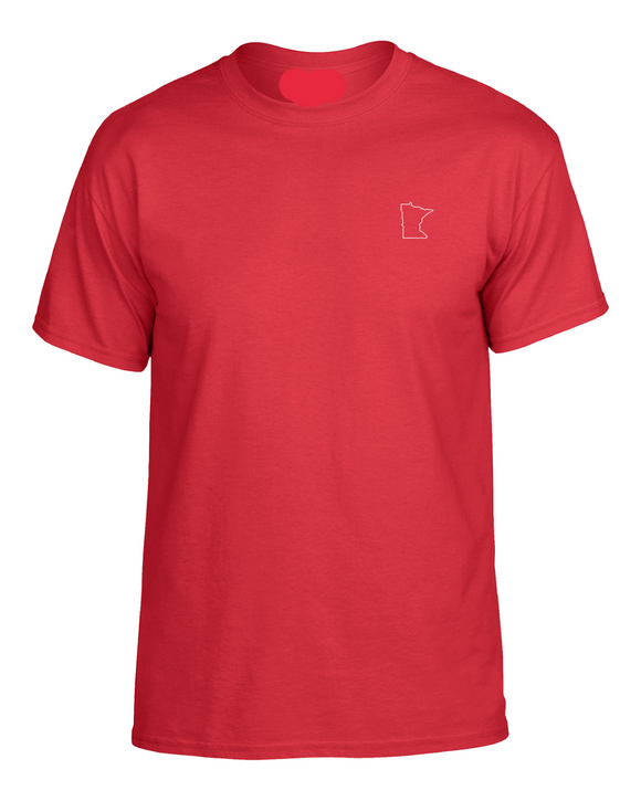 Minnesota Classic Logo T-Shirt- Front & Back Logos