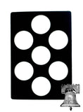 Air-tite Coin Holder Storage Box Silver Gold Reflector & 7 MODEL H 26-32mm or 38/39/40mm Direct Fit Capsule
