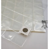 Coin Holder 30 Pocket Page - 1.5 x 1.5 GUARDHOUSE Thumb Cut Storage Pages