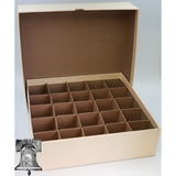 Large Dollar Coin Holder Tube Storage Box 25 Tubes Heavy Duty GUARDHOUSE