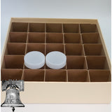Large Dollar Coin Holder Tube Storage Box 25 Tubes Heavy Duty GUARDHOUSE
