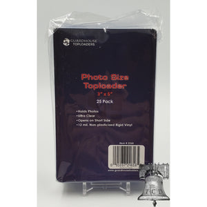 Photo Size 3x5 Toploader Rigid Holder Index Cards 12mil Topload Card Case