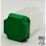 Square Tube Storage for American Silver Eagle with Green Top