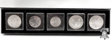 Airbox Q5 Coin Display Setup Box Stand + 2x2 Quadrum Snap Capsules