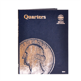 Whitman Album : Cent, Nickels, Dimes, Quarters, Eisenhower, Silver Large Dollars and More