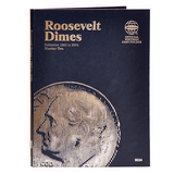 Whitman Album : Cent, Nickels, Dimes, Quarters, Eisenhower, Silver Large Dollars and More
