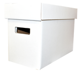 Short Cardboard Comic Book Storage Box Holds 150-175 Comics Holder Case