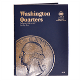 Whitman Album : Cent, Nickels, Dimes, Quarters, Eisenhower, Silver Large Dollars and More