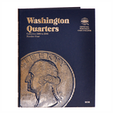Whitman Album : Cent, Nickels, Dimes, Quarters, Eisenhower, Silver Large Dollars and More