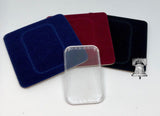 Air-tite Coin Holder Red Velvet Display Card Insert + Silver Gold Bar Capsule Case