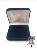 Coin Holder Blue Velvet Air-tite Steel Storage Box Display for (26mm - 32mm) Model H Capsules INCL