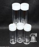 BCW Coin Holder Tube Plastic Storage Tubes Screw Cap