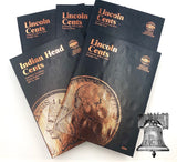 Whitman Albums : Cent, Nickels, Dimes, Quarters, Sacagawea and More COMBOS