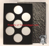 Air-tite Coin Holder Storage Box Silver Gold Reflector & 7 MODEL H 26-32mm or 38/39/40mm Direct Fit Capsule