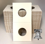 BCW 2x2 Coin Holder Flip (YOU CHOOSE) Penny Nickel Dime Quarter Half Dollar Large Dollar Small Dollar Mylar Cardboard Storage Flips