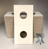BCW 2x2 Coin Holder Flip (YOU CHOOSE) Penny Nickel Dime Quarter Half Dollar Large Dollar Small Dollar Mylar Cardboard Storage Flips